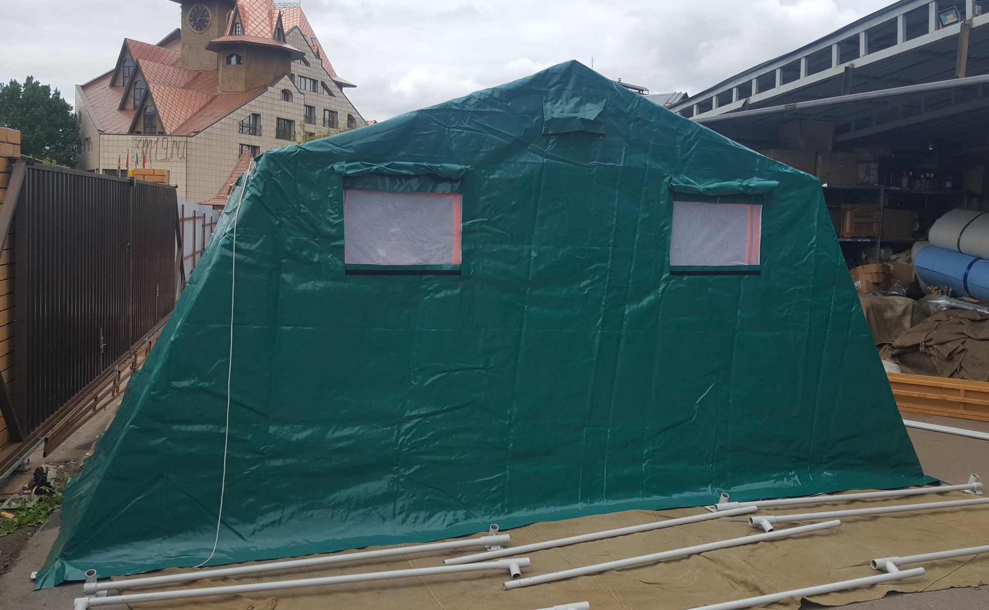 Армейская каркасная палатка ЧС-25 Армейская каркасная палатка ЧС-25