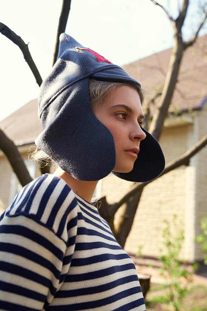 Тельняшка зимняя ВДВ (с начесом, с голубой полосой) Тельняшка зимняя ВДВ (с начесом, с голубой полосой)