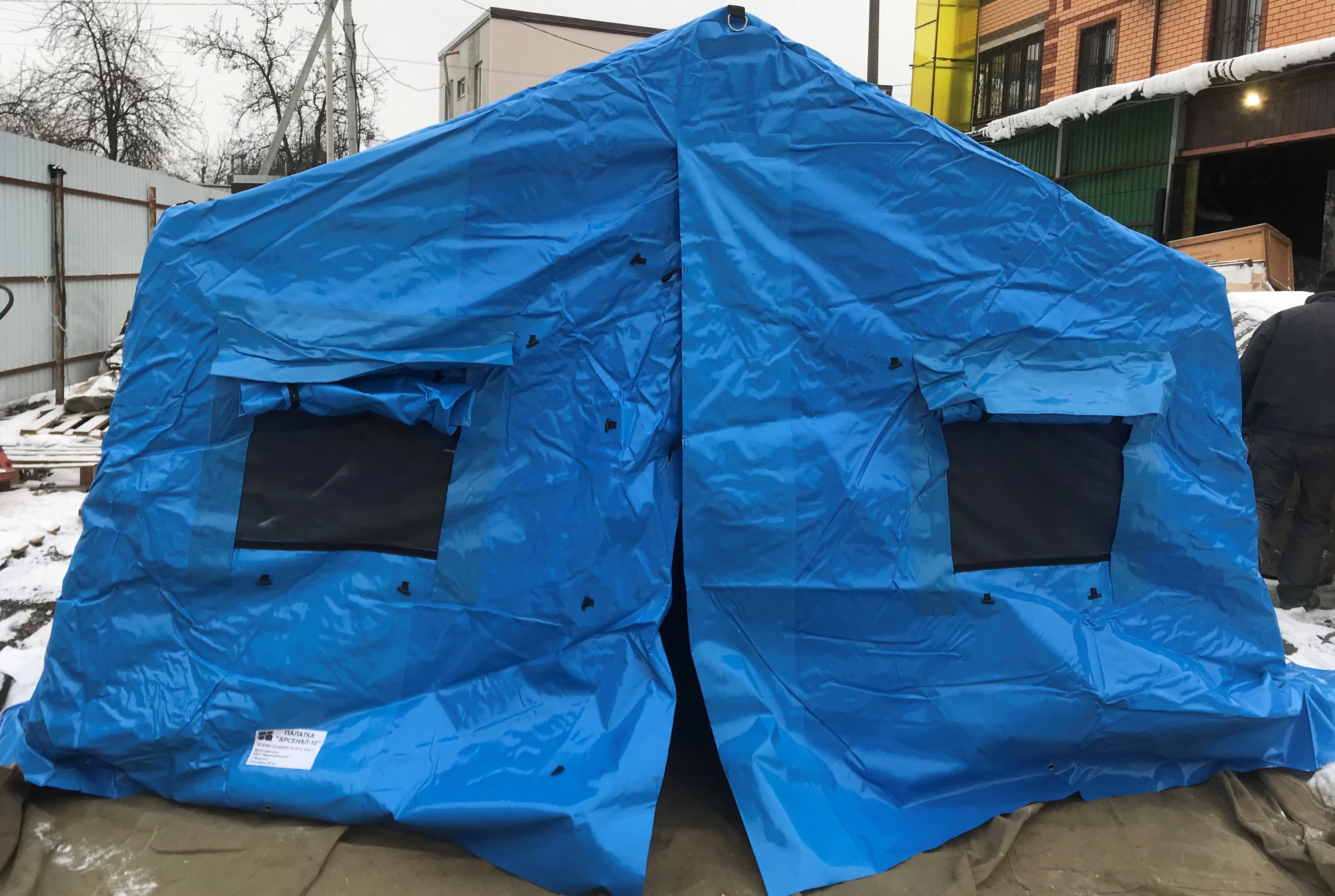 Армейская каркасная палатка М-10 Армейская каркасная палатка М-10