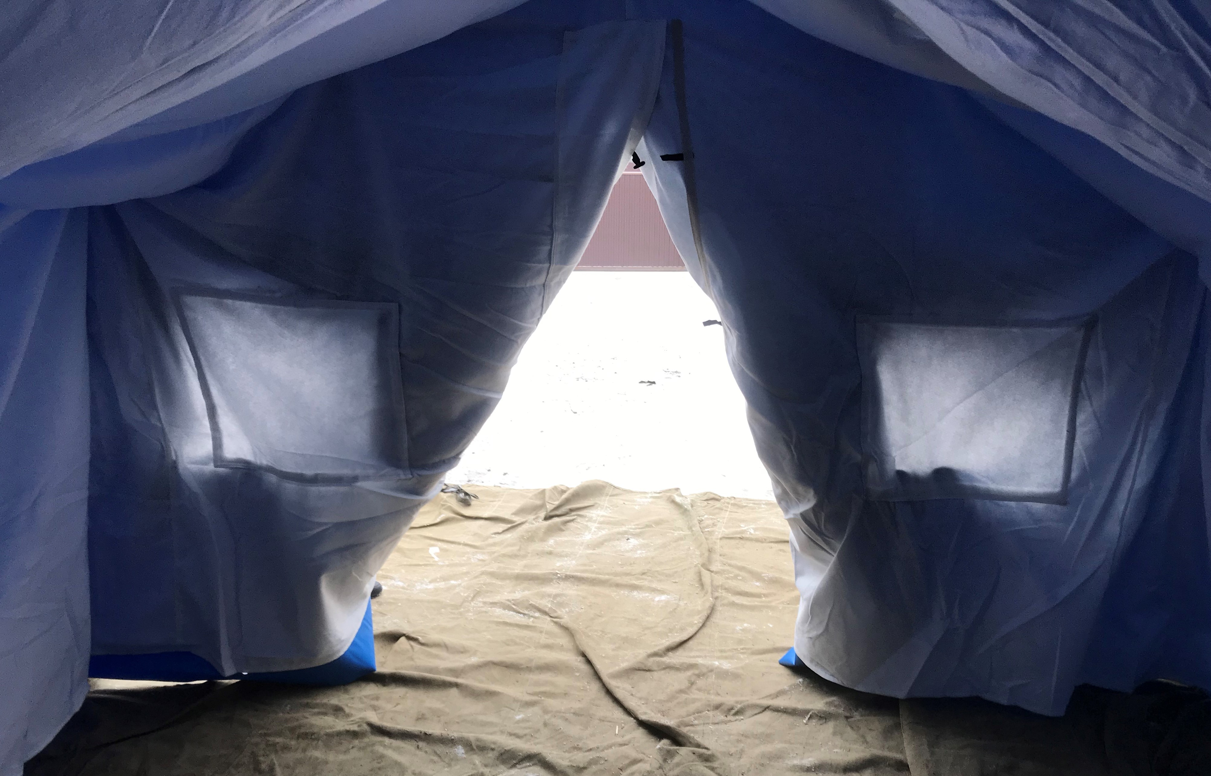 Армейская каркасная палатка М-10 Армейская каркасная палатка М-10