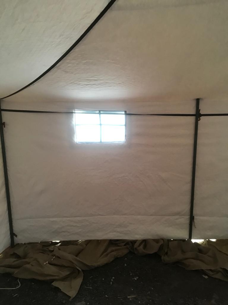 Палатка УСТ-56 зимняя (на металлических стойках) Палатка УСТ-56 зимняя (на металлических стойках)