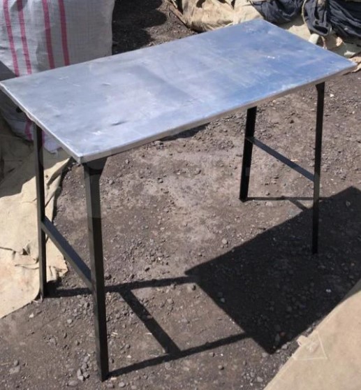 Стол армейский складной из нержавеющей стали
